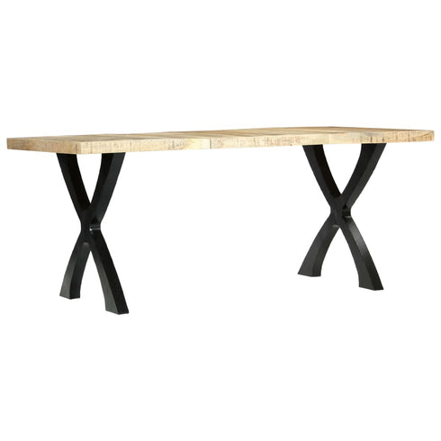 Rustika Rowe -  Dining Table 180x90x76 cm Solid Mango Wood